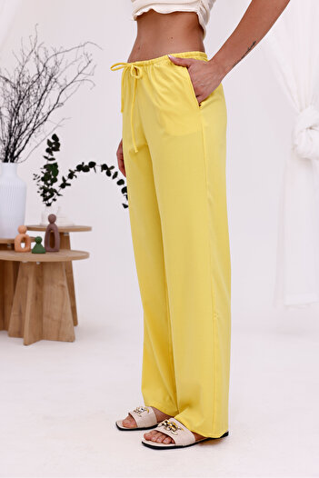 LA PANTE Elastic Waist Trousers