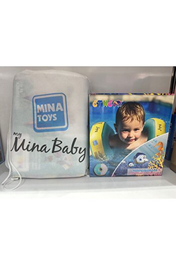 ETHEM OYUNCAK Ethem Ethemtoys Beginner Level Swimming Sponge Children's Arm Sleeve with Carrying Bag Gift