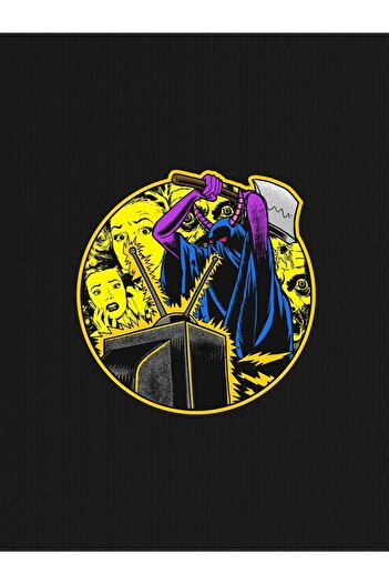 CLAYES Μπλουζάκι Demon Printed Μαύρο Oversize