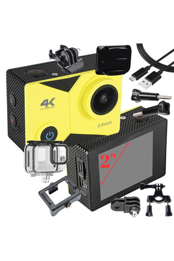 SMARTIC Sport video camera, 4K, 12MP, 900mAh, waterproof, image stabilization, slow motion, Wi-Fi