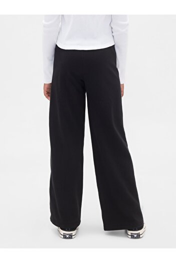 GAP Kız Çocuk Siyah VintageSoft Baggy Logo Pantolon