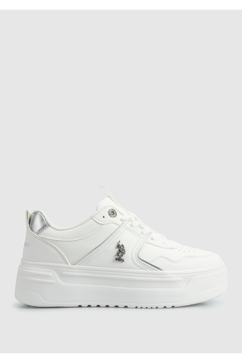 U.S. Polo Assn. Clarke Білі жіночі кросівки