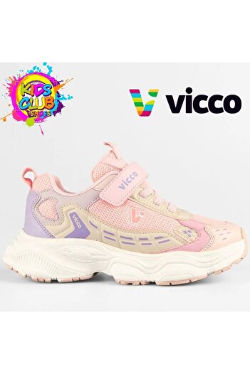 Vicco Tag Orthopedic Children's Sports Shoes Pudra