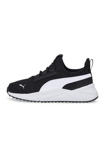 Puma Pacer Easy Street Slip On Shoes - Black & White