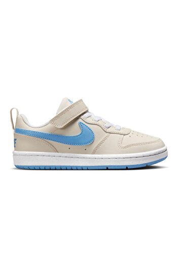 Nike Court Borough Low Recraft Kids Shoes - Blue Beyond/Wood Brown