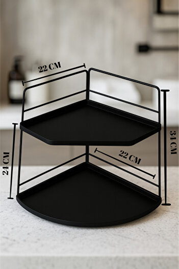 Okay Decorative Wooden Organizer |   Stainless Steel Organizer – Kitchen, Bathroom, Living Room, Study Desk