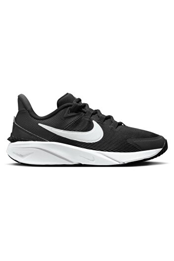 Nike Star Runner 4 Road Running Shoes - Royal Black/White