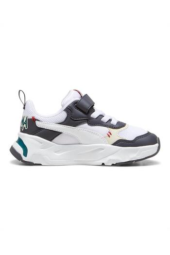 Puma Trinity MID 90s Sneakers - Galactic Gray/White/Alpine Snow/Intense Red