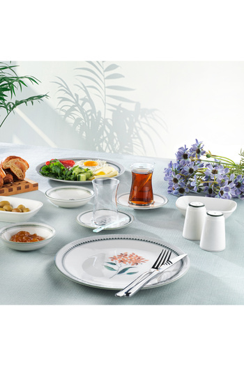 Schafer Suzzy Breakfast Set 32 Pieces-Green