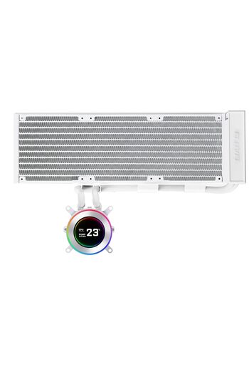 Lian Li Hydroshift II 360 Liquid CPU Cooler - Flexible Cooling Path with Sliding Tube Clamp - IPS LC