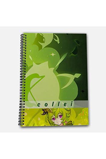 Define Moyas Genshin Impact Collei Unlined A4 School Notebook 72 Sheets Model 3