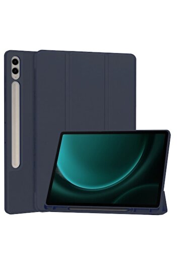 WOW Husa compatibila cu Samsung Galaxy Tab S9 FE Plus, J32, TPU, Dark Blue
