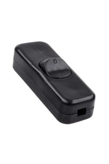 SOHO Intrerupator cu montare pe fir cu buton on/off 3A-250V, Negru