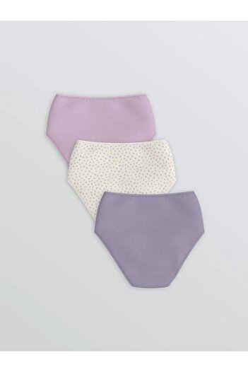 LC Waikiki Lcw Dream High Waist Patterned Classic Panties 3 Pack (W5)