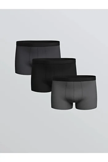 LC Waikiki Standard Fit Cotton Flexible Men's Boxers 3-Piece (W5)