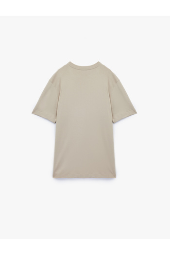 Koton Regular Fit Crew Neck Cotton Tok Fabric Short Sleeve Basic T-Shirt