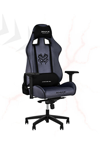 XMAX PRO / Ayak Uzatmalı Kol Pedli Rio Plus Balerion 4D Kol Orijinal Yarasa Mekanizmalı Oyuncu Koltuğu