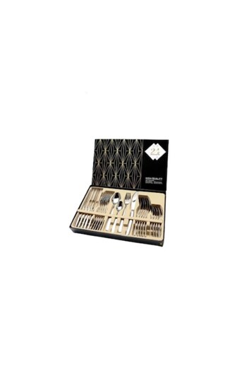 OME Set 24 tacâmuri Luxury High Quality, argintiu