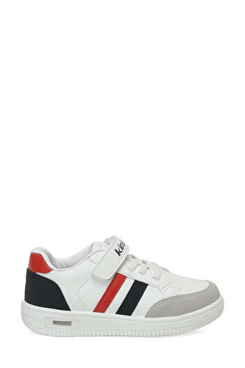 Kinetix 5F Malibu Pu 5Pr White-Navy Blue Boy's Sneaker A102022598