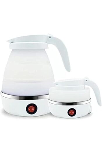 Twinkle Mart Foldable kettle, Portable Foldable Electric Kettle for Travel Food Grade Silicone Electri