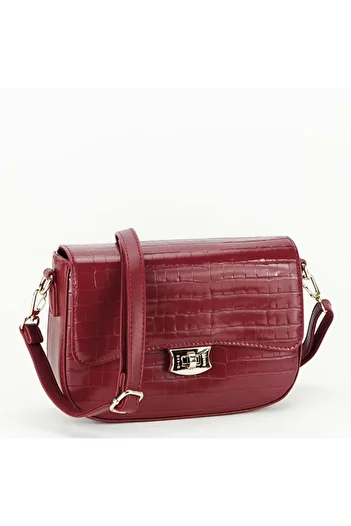 David Jones Paris small bag 7002-1 14 Burgundy