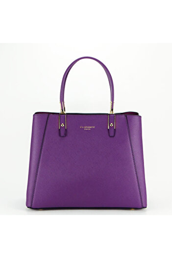 Flora&Co Paris geantă mare violetă F2588 11