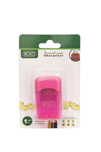 Roco 2-Hole Pocket Sharpener – Compact & Dual Size Blade