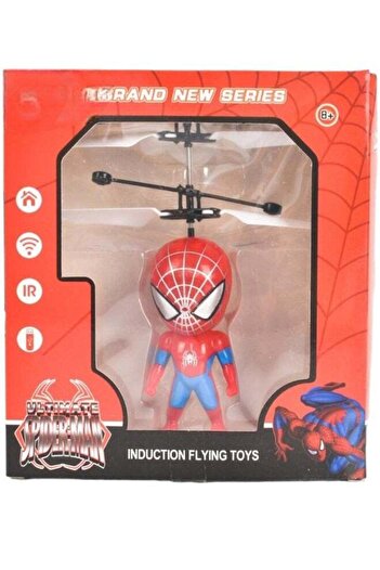 Toybox Spider Man Aircraft Flying Induction Helicopter