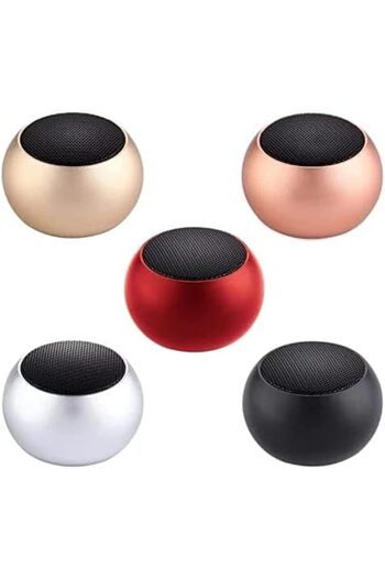SUKILO Compact Wireless Bluetooth Party Mini Speaker – 12H Playtime, Powerful Bass, Water-Resistan