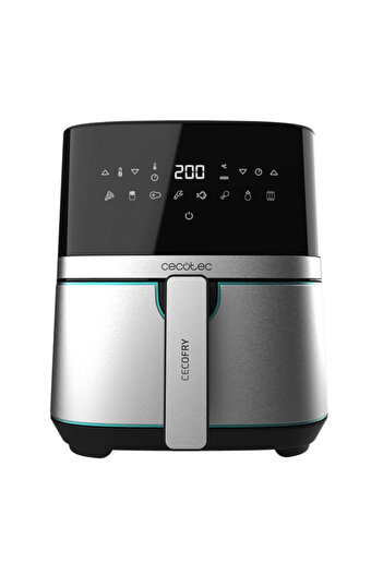 CECOTEC Hot air fryer, oil-free Full Inox 5500 Pro, 1700W, 5.5L, Touch control, 8 Prog