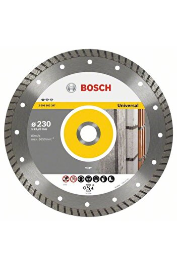 Bosch Disc diamantat Standard for Universal Turbo 125x22,23x2x10mm