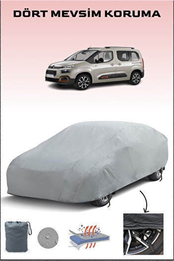 Breen Gray Citroen Berlingo Car Tarpaulin