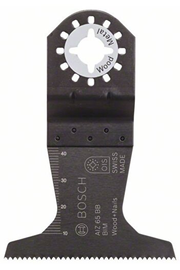 Bosch BIM AII 65 APB Wood and Metal StarLock plunge saw blade, 65x40mm
