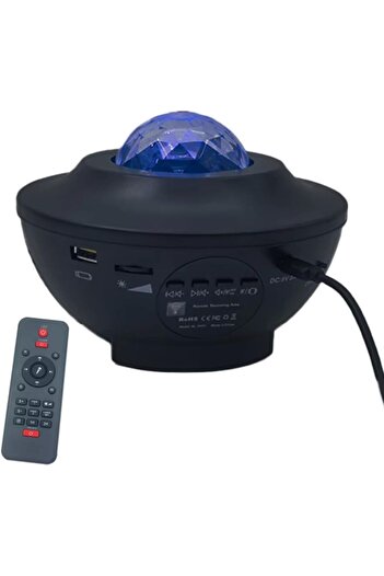 Tradeo Galaxy Projector Night Light – RGB Starry Sky Lamp with Remote, App, Music, Timer for Kids & Adults