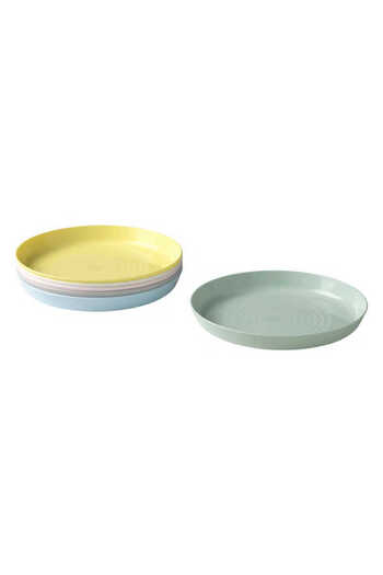 IKEA plate of assorted colors