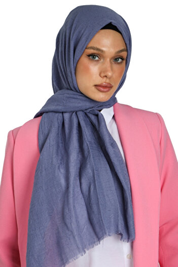 hijabchi Şal de bambus - Indigo