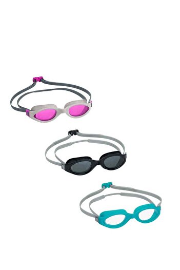 BESTWAY Accelera Swimming Goggles for Adults - Shock Resistant Lenses with UV Protection