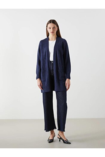 LC Waikiki Lcwaikiki Classic Shawl Collar Women's Knitwear Cardigan (W5)