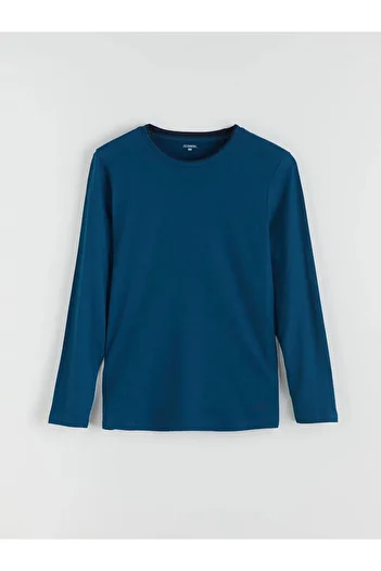 LC Waikiki Crew Neck Long Sleeve Men's Pajama Top (W5)