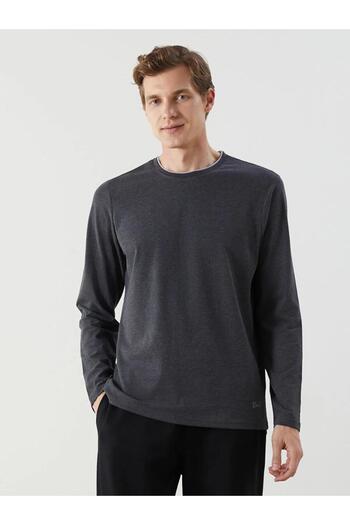 LC Waikiki Crew Neck Long Sleeve Men's Pajama Top (W5)