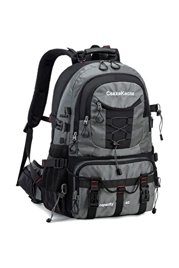 GOLD MARKET Universal Backpack, Mountaineering, Travel, Waterproof, USB Phone Charging Slot, Adjustable Straps,