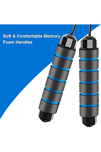 Go Jump Rope for Fitness, Adjustable Speed Rope for Kids and Adults