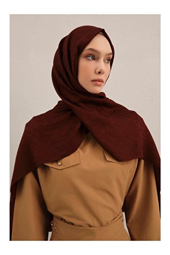 Armine Lyocell Naia Triangle Monogram Shawl 5 32