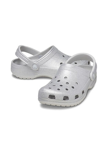 Crocs Classic Glitter Clog Women's Slippers 205942-0Ic Gray