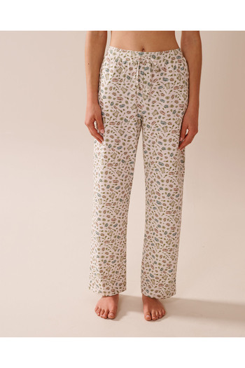La Vie en Rose Frog Print Super Soft Pajama Pants