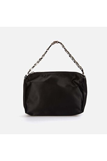 DSN Rouge Women's Vegan Black Shoulder Bag B34111