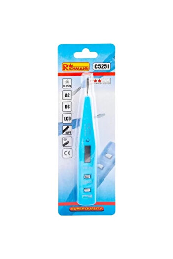 richmann Elektronický fázový tester, 12–250 V,