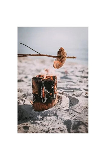 Strend Pro Swedish Torch made of Wood, Pine, 14 x 15 x 19 cm, Strend Pro