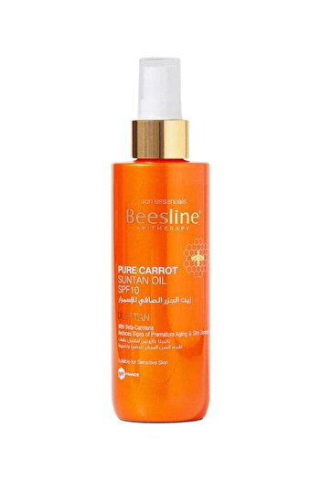 Beesline Deep Tan Pure Carrot Suntan Oil SPF 10 200ml