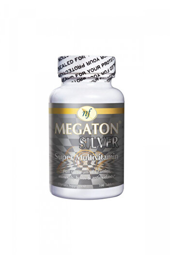 Natural Fervor NF Megaton Silver Daily Multivitamin, 100 Tabs